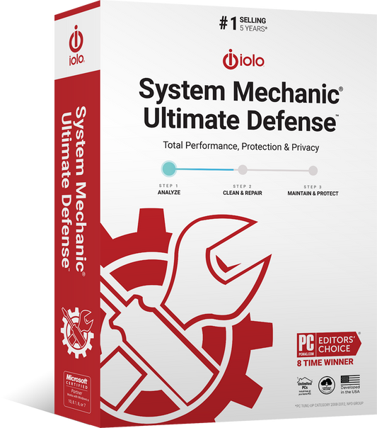 iolo System Mechanic Ultimate Defense 2023 Key (1 Year / 5 PCs)